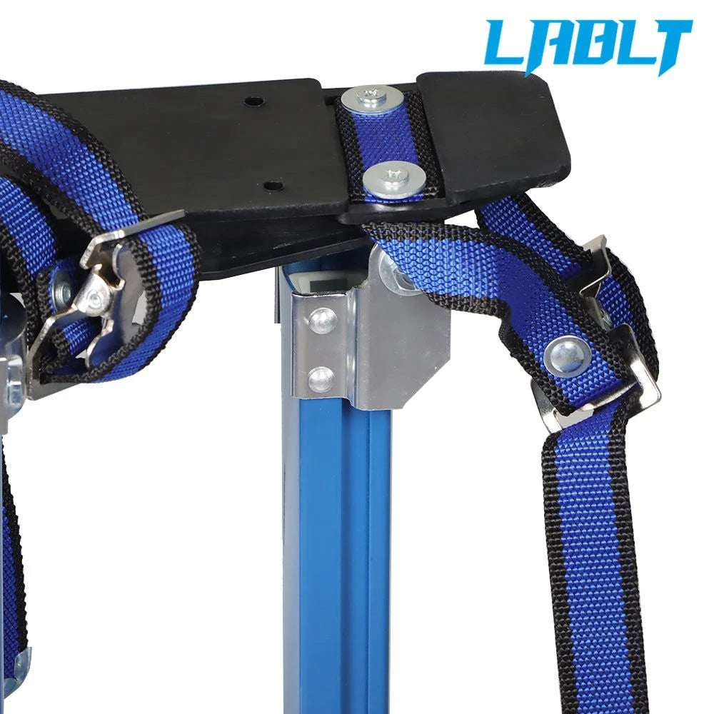 Adjustable Drywall Stilts for LABLT 24 inch - 40 inch (Light Blue)