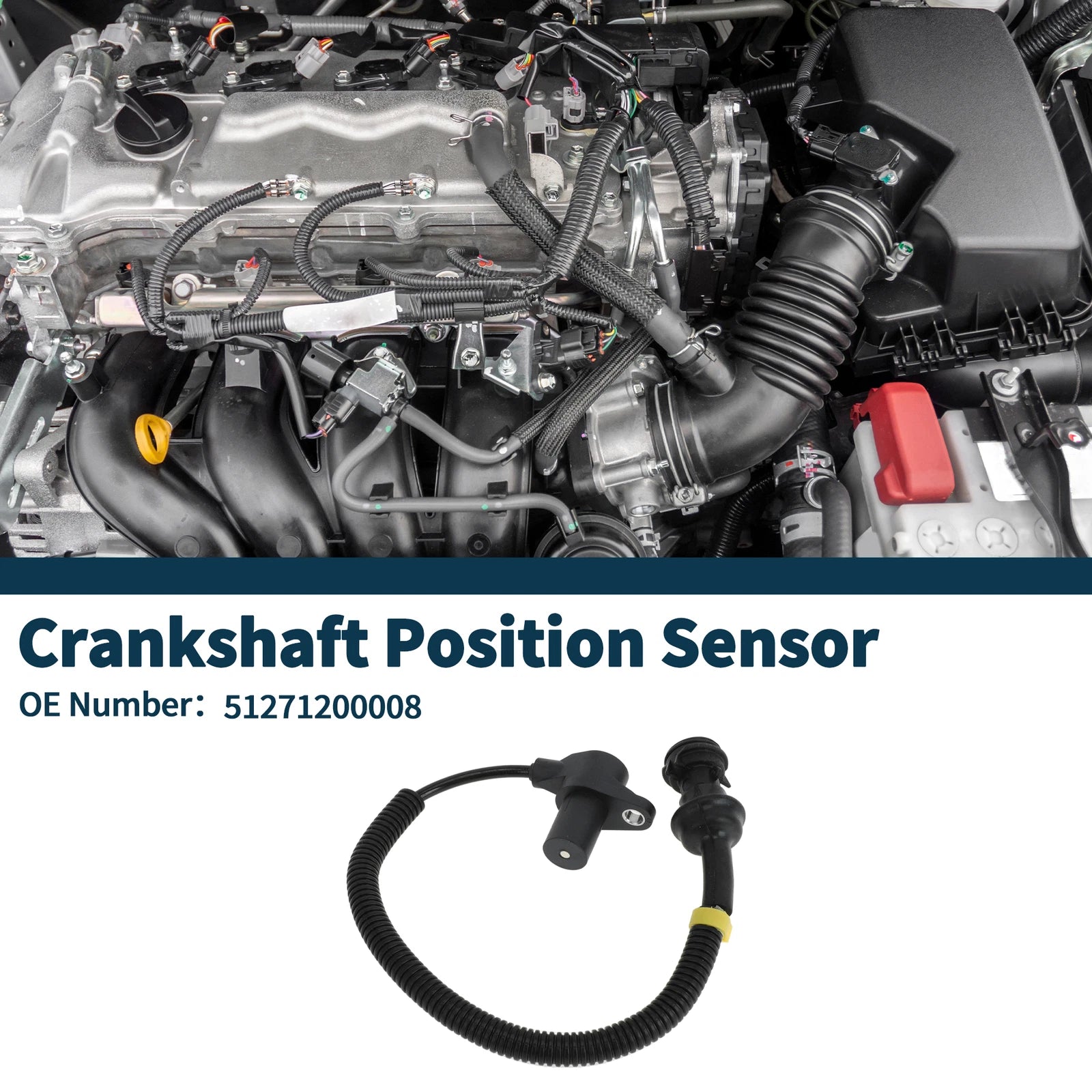 Crankshaft Position Sensor for MAN TGA (No. 51271200008)