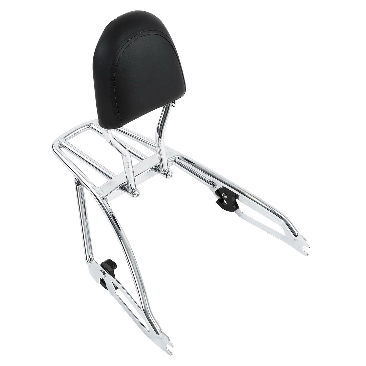 2X Luggage Rack Backrest for Harley Street 500 750 (2015–2020) Chrome