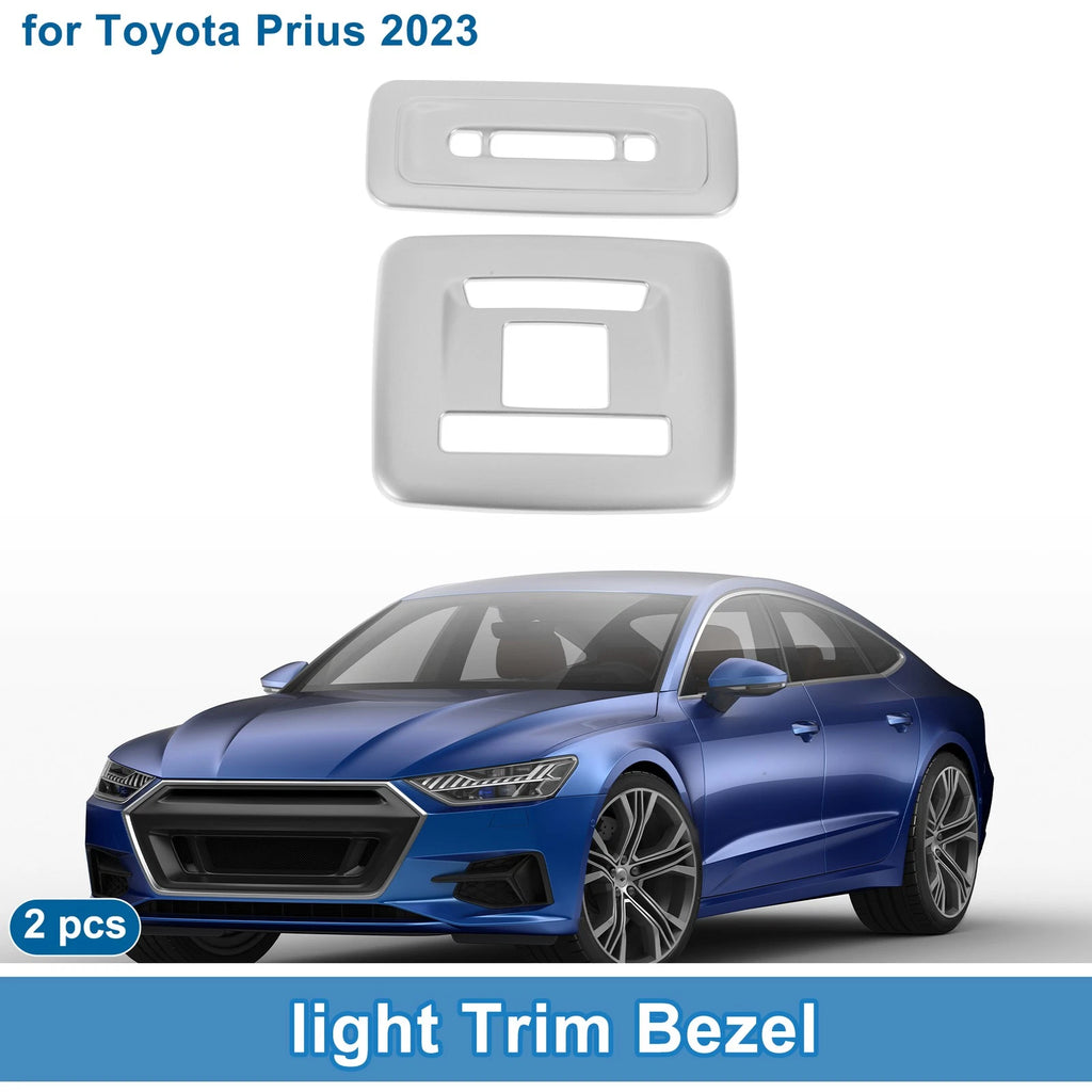 Light Trim Bezel for Toyota Prius (2023) - Silver Tone