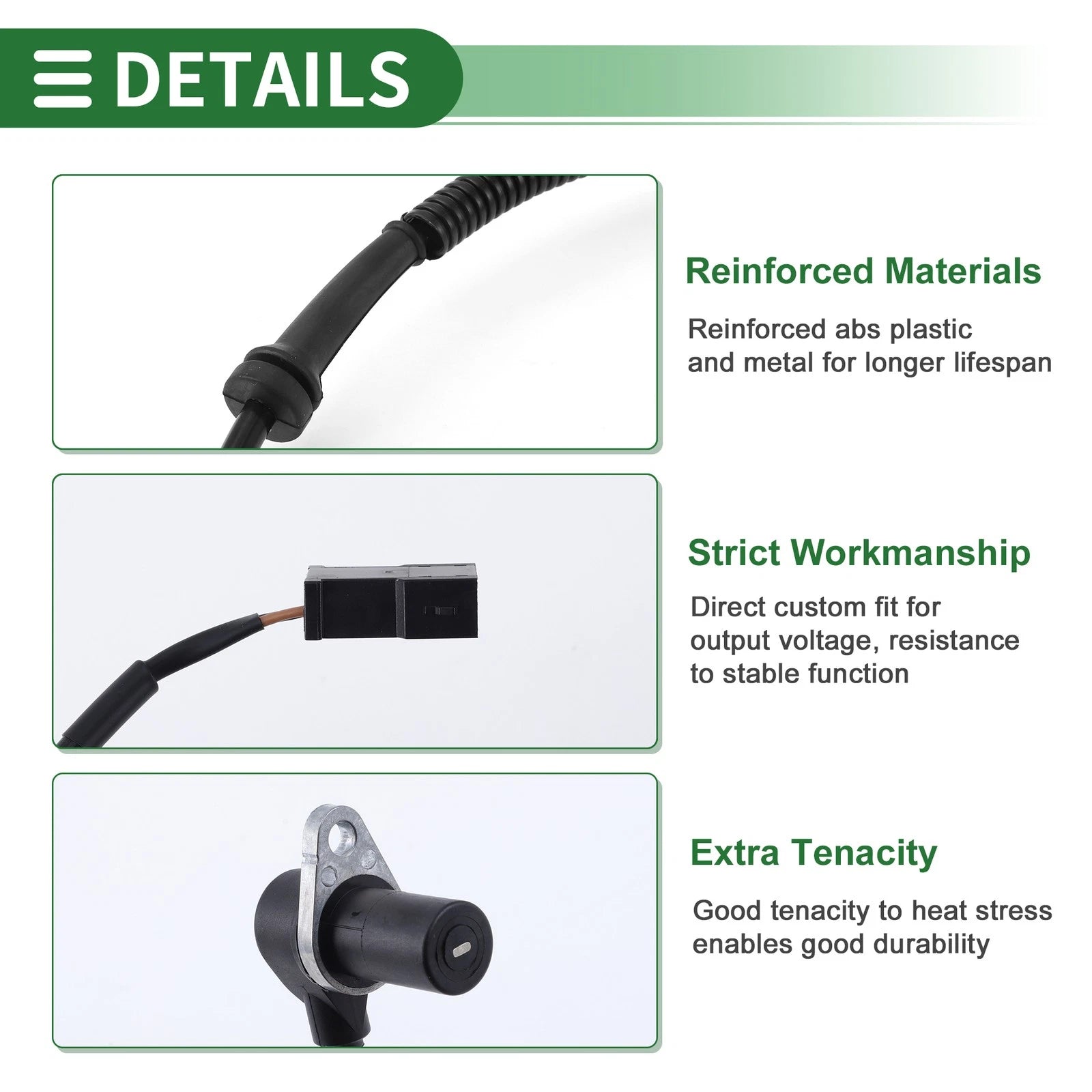 ABS Wheel Speed Sensor Replacement for Audi A4 B6 B7 (2001–2008)