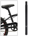Aluminum Bicycle Seat Post 27.2mm Replacement for Seat Tube Black (—)