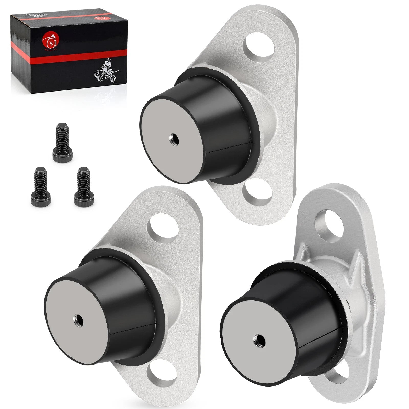 Set of 3 Engine Motor Mounts for Sea-Doo GTX 130 155 170 215 230 300 325 (2010–2023)