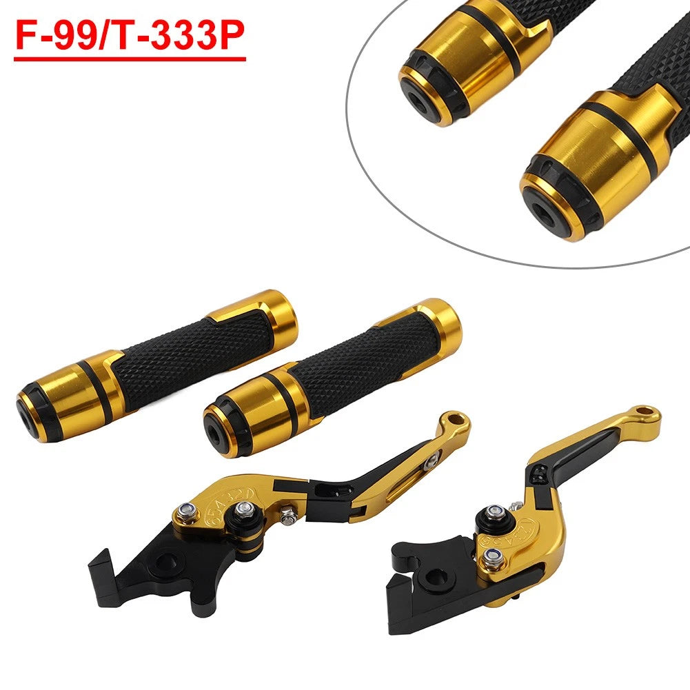 Folding Extendable Brake Clutch Levers Grip Set for Thruxton R (2016–2023)