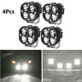 Set of 4 LED Work Light Cube Pods for Offroad Vehicles (Universal)