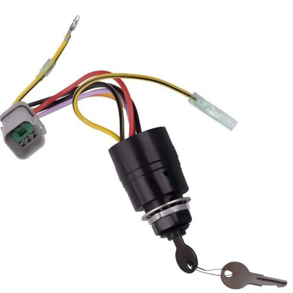 6 Wire Connector Boat Key Ignition Direct Replacement Plastic And Metal