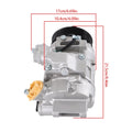 A/C Compressor & Clutch for Ford Taurus Explorer Flex (2013–2019) 7SBH17