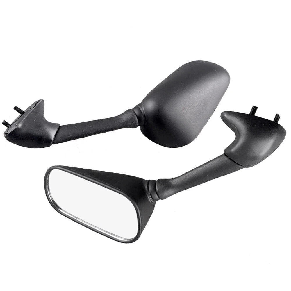 Pair Oval Rear View Mirrors for Yamaha YZF R6 (2001–2003)