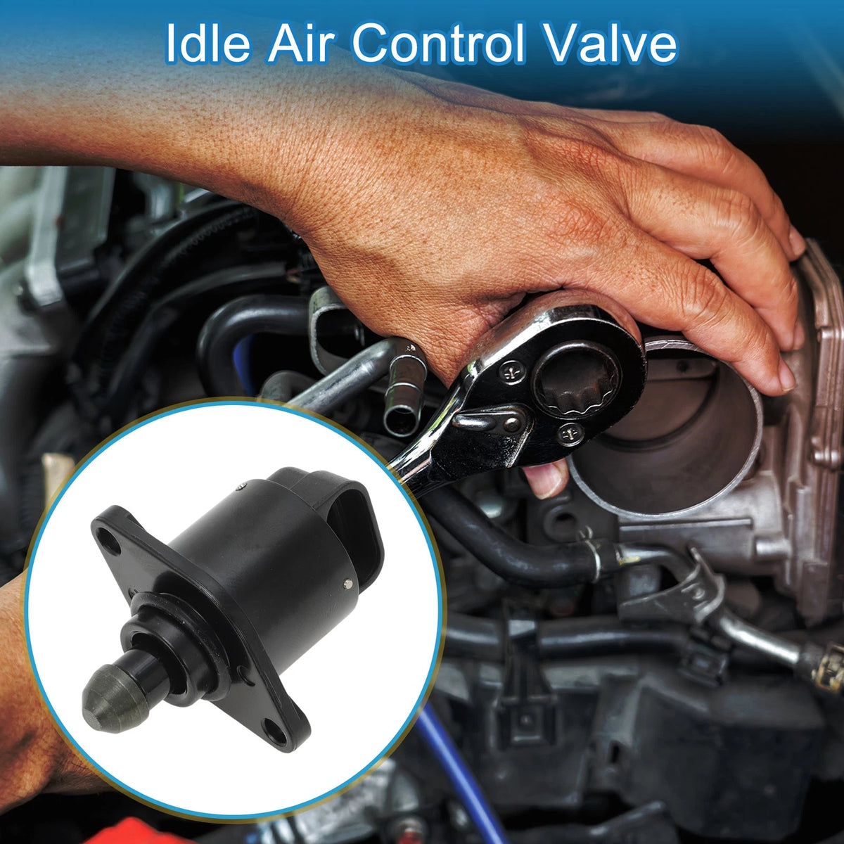 Idle Air Control Valve for Peugeot 106 (1996–2016) No. 23001607908