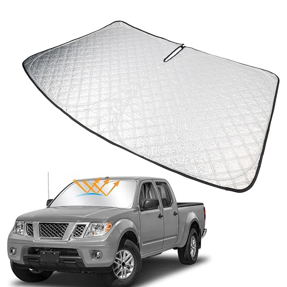 Foldable Windshield Sun Shade for Nissan Frontier (2006–2021)