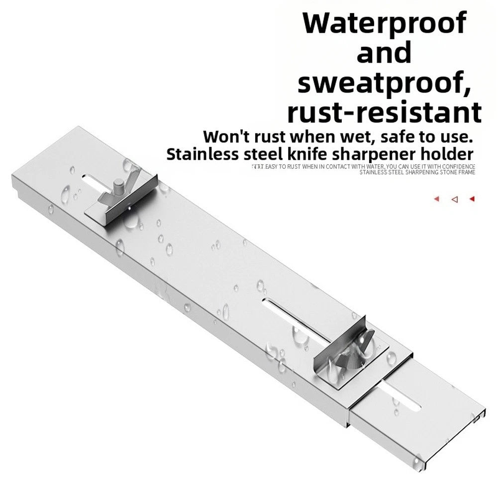 Adjustable Sink Whetstone Holder for Kitchen Use (No Specific Years)