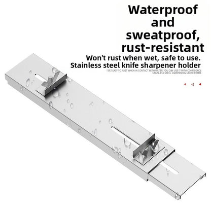 Adjustable Sink Whetstone Holder for Kitchen Use (No Specific Years)