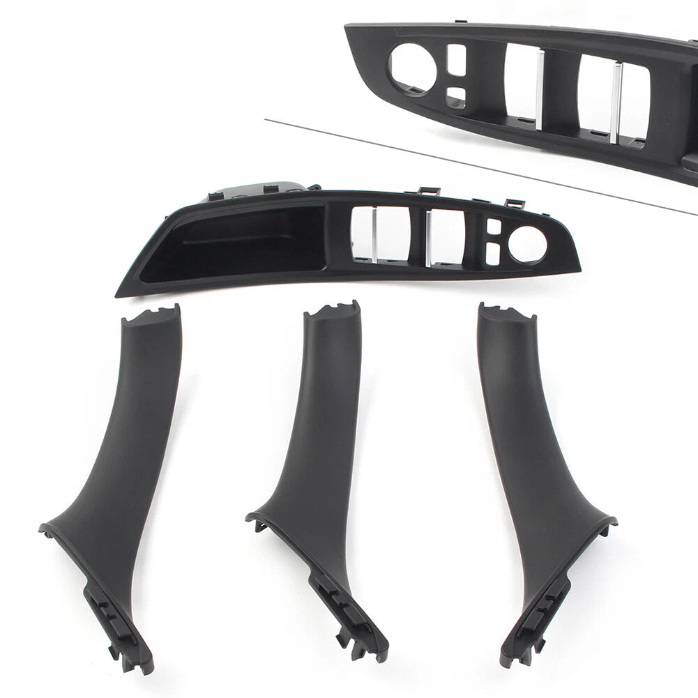 RHD Inner Window Switch Armrest Panel Door Handle Kit for BMW 5 Series (2010–2017)