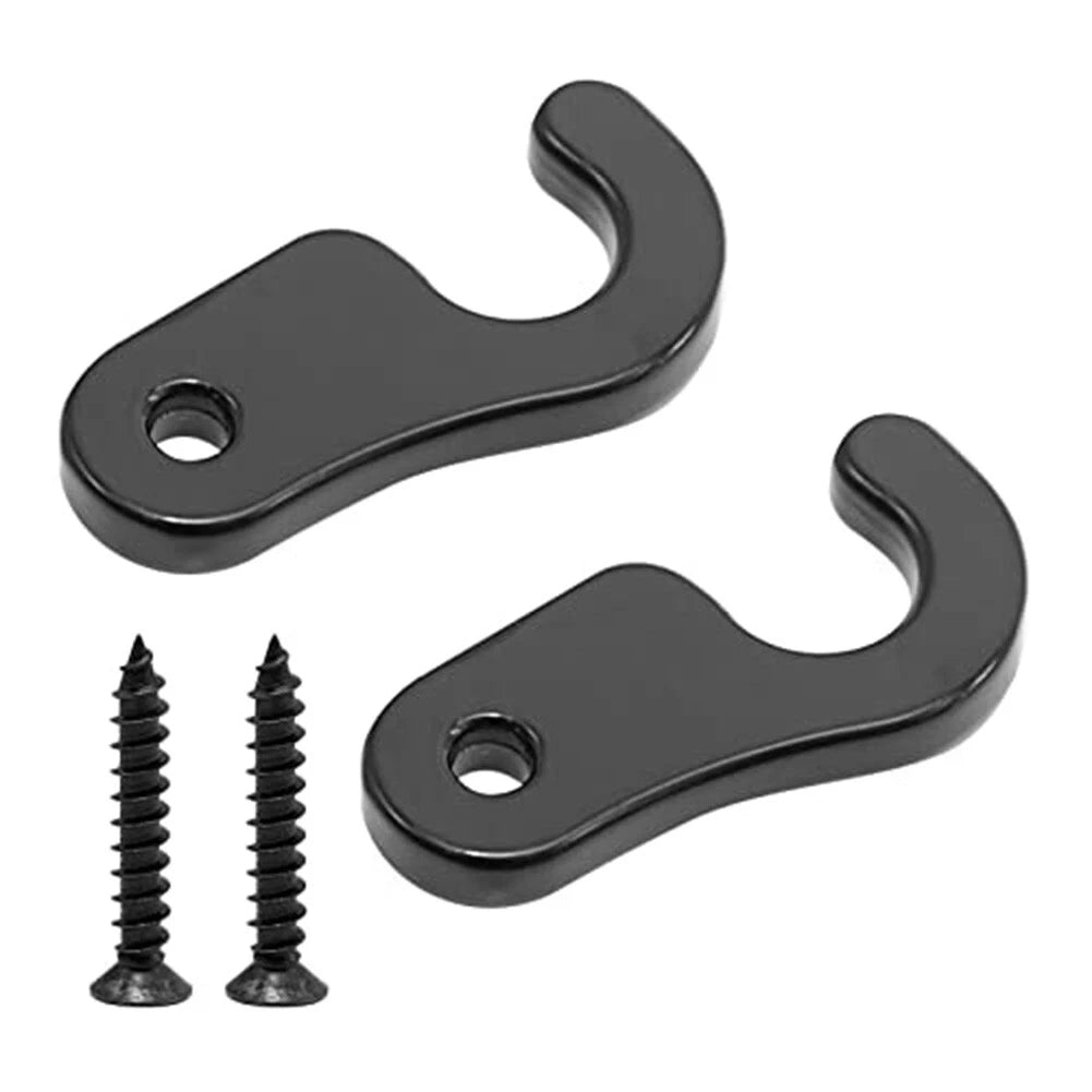 Set of 2 Sun Visor Clips for Jeep (2018–Present) Black Color