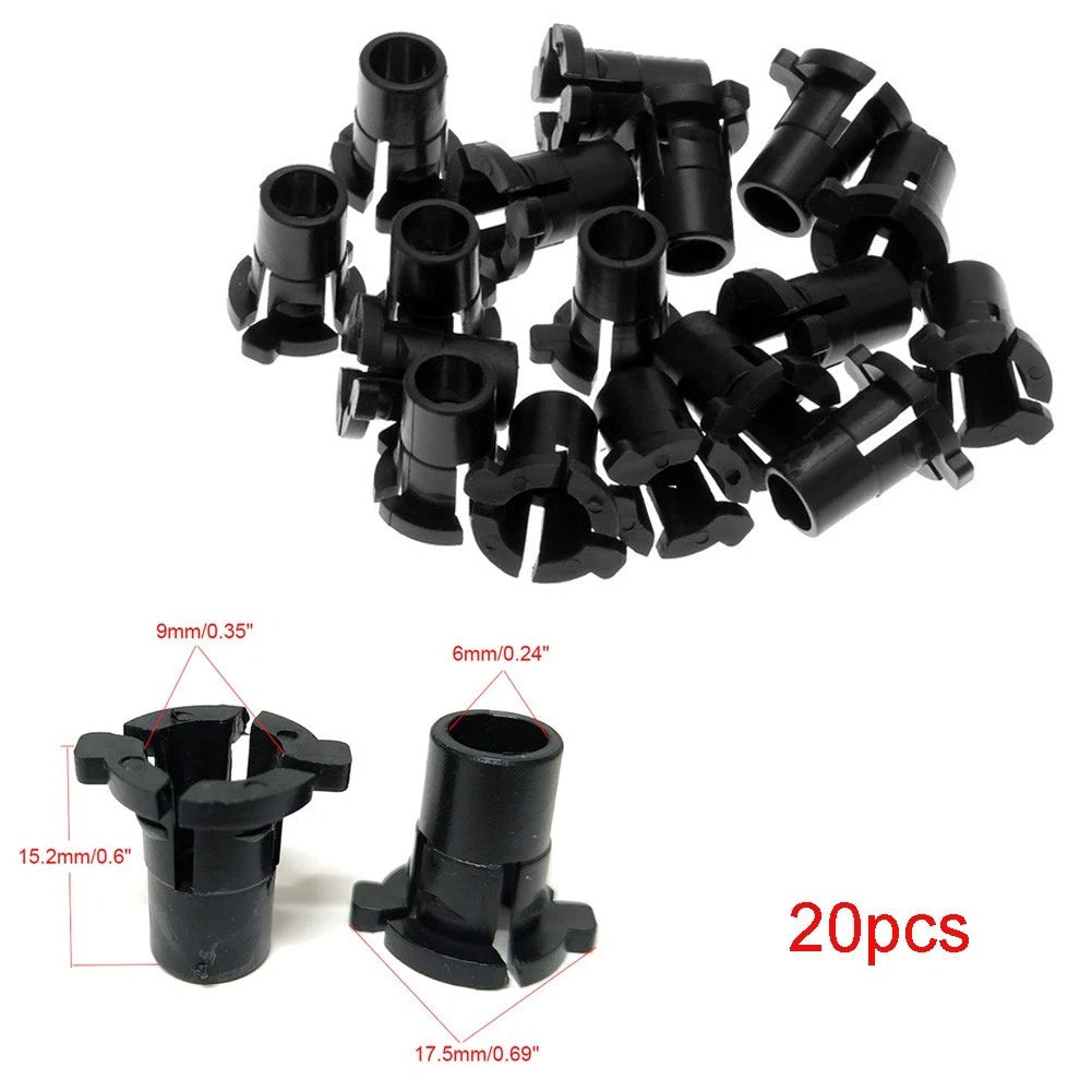 20pcs Headlight Clip for BMW E30 E34 E24 E32 (1982–1996)