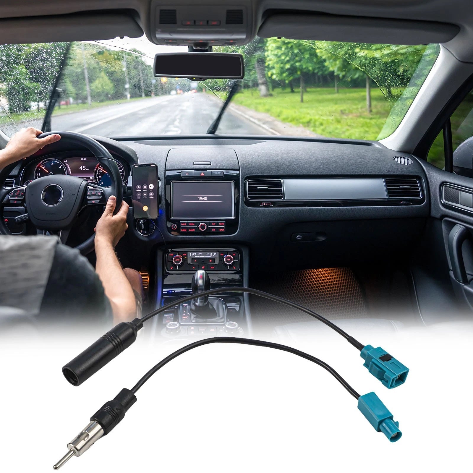 FM/AM Radio Installation Cable for Easy Retrofitting (2010–2020)