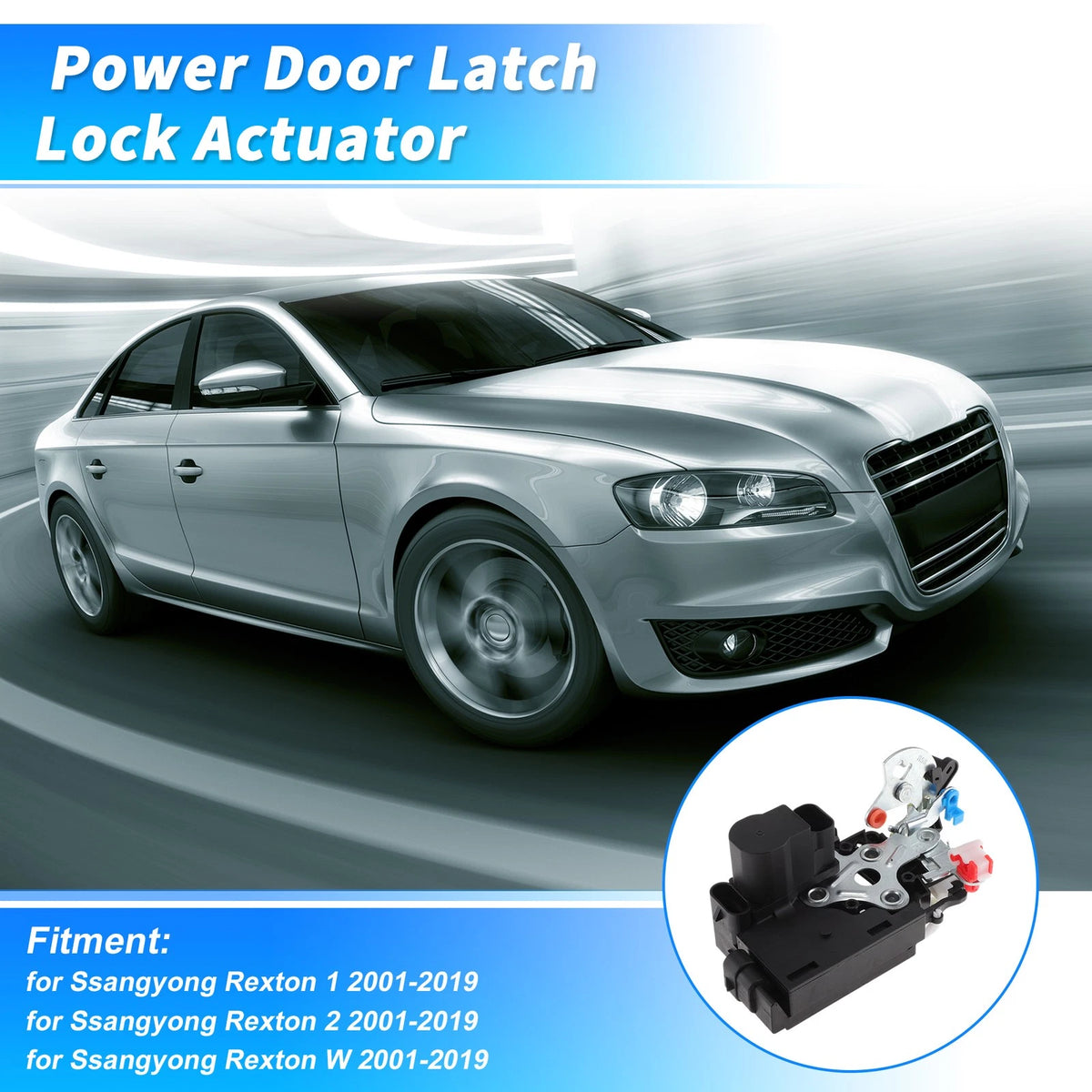 Rear Right Power Door Lock Actuator 7132A08003 for Ssangyong Rexton (2001–2019)