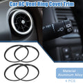4pcs AC Vent Ring Cover Trim Replacement for Toyota Tacoma (2016–2024)