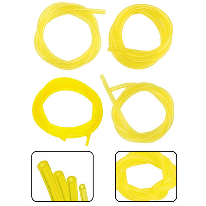 4 Sizes Air Fuel Line Hose Yellow 16Ft Tube for 2 Cycle Small Engine