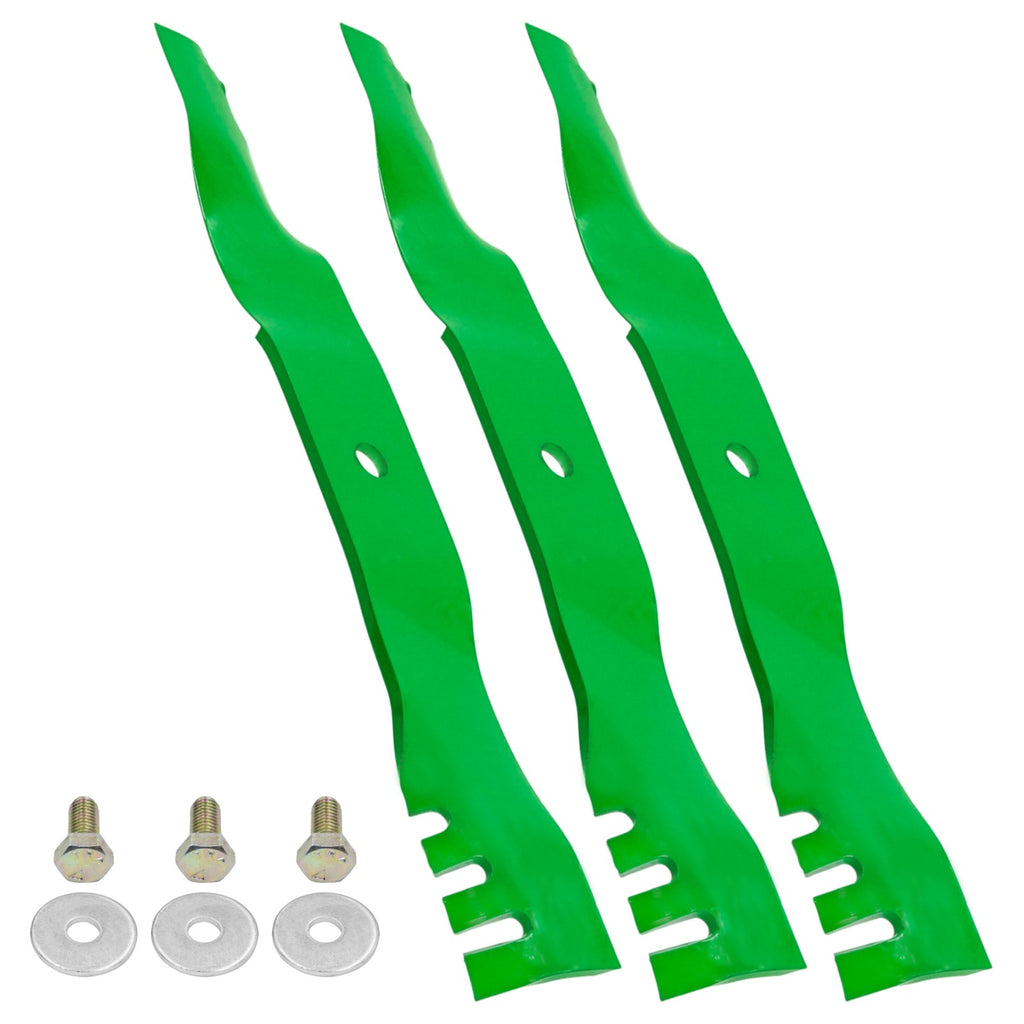 Deck Blade and Bolt Replacement for Exmark 52 Inch (2000–2010)