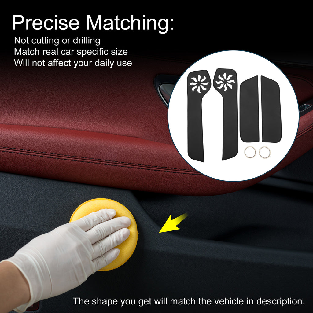 Car Door Anti Kick Pad Protector 1 Set for Volkswagen Jetta (2005–2012)