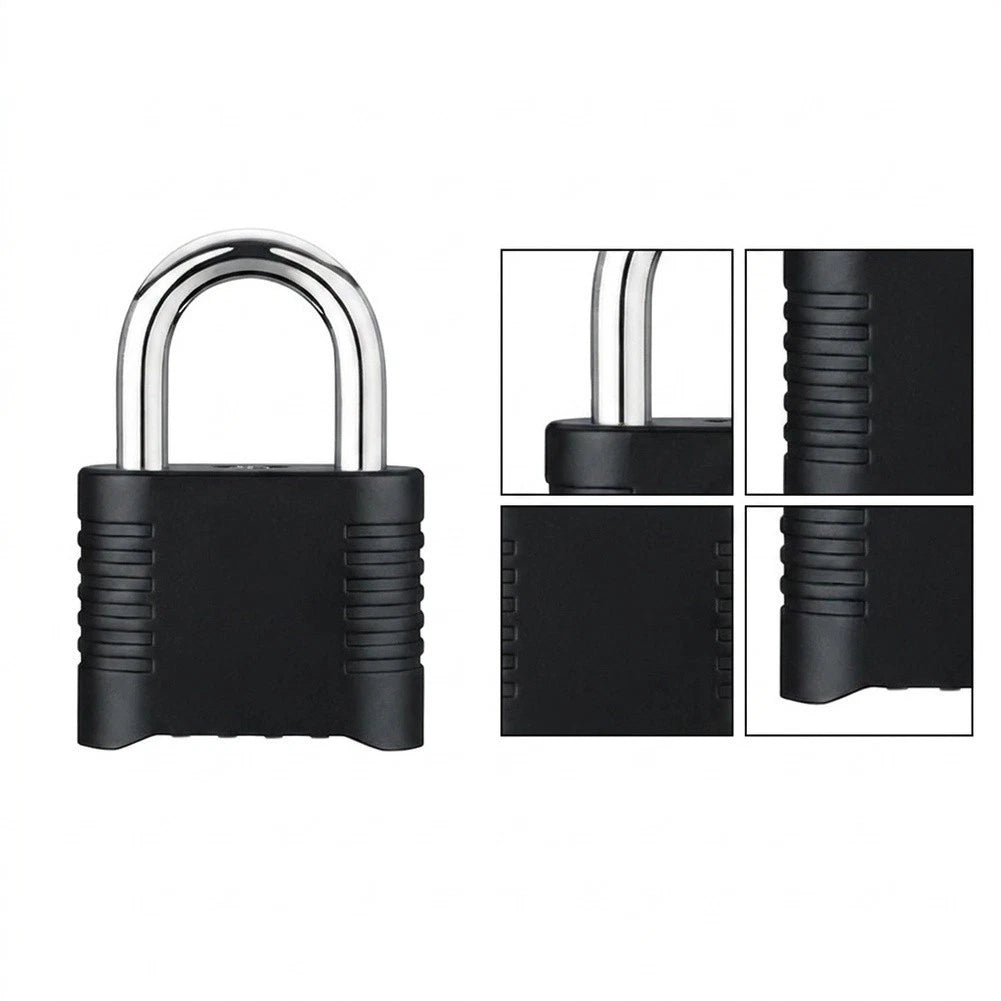 Combination Lock for Outdoor Use on Yard Warehouse Cabinet Doors