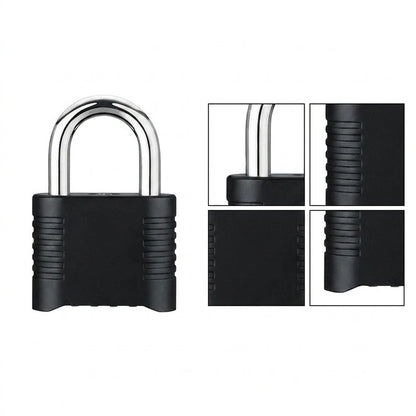 Combination Lock for Outdoor Use on Yard Warehouse Cabinet Doors
