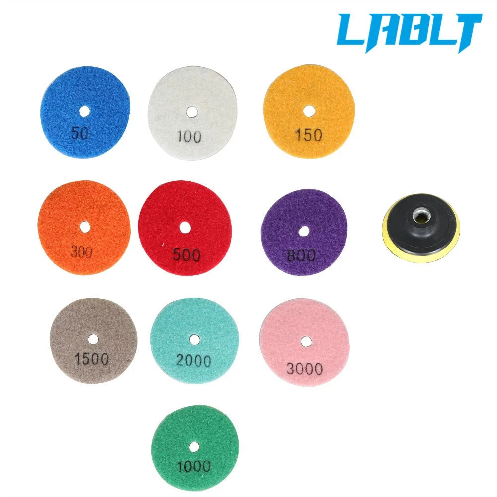 Diamond Polishing Kit with 3" Backer Pad for LABLT (11×, 10×)