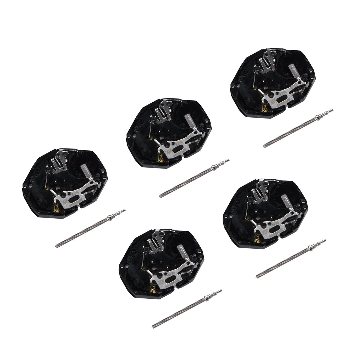 5-Pack Quartz Watch Movement Replacement for Japan Miyota PC21