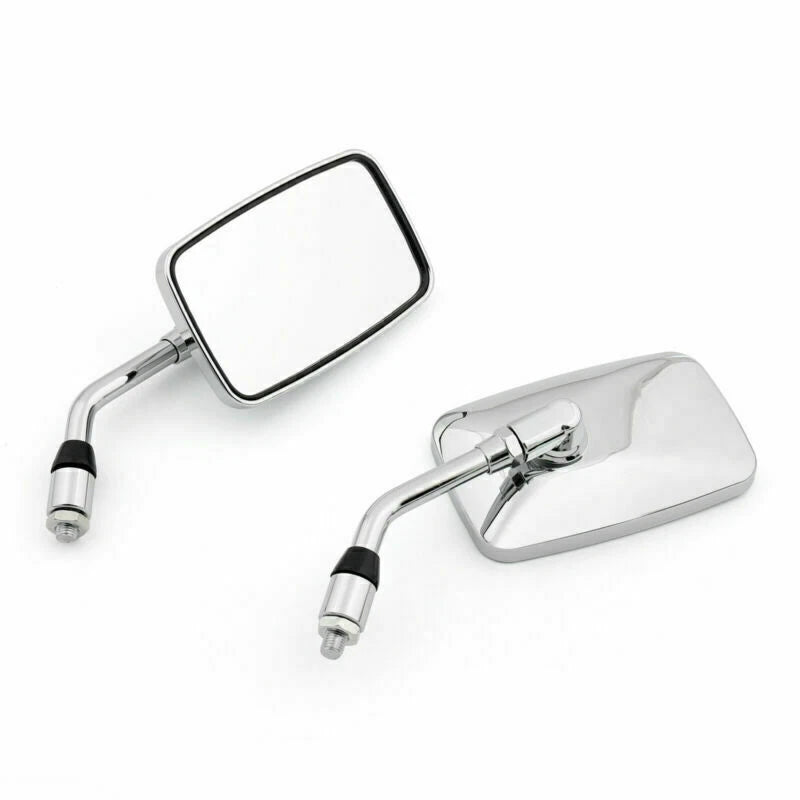 Pair Rearview Mirrors for Honda VT1100 Shadow NV600 VT250 (1983–2007)