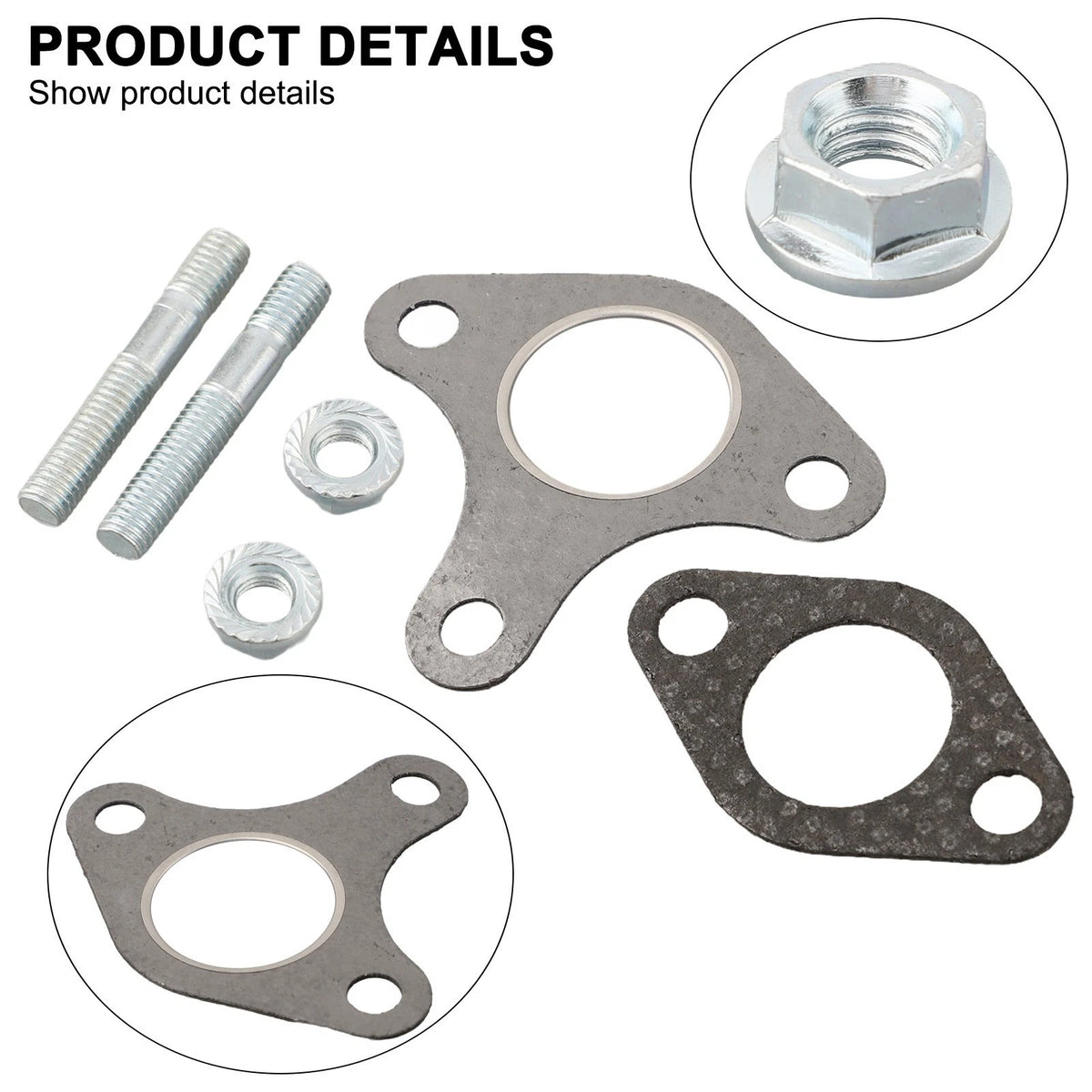 Exhaust Gasket Set for GX390, GX340, GX270 (13HP)