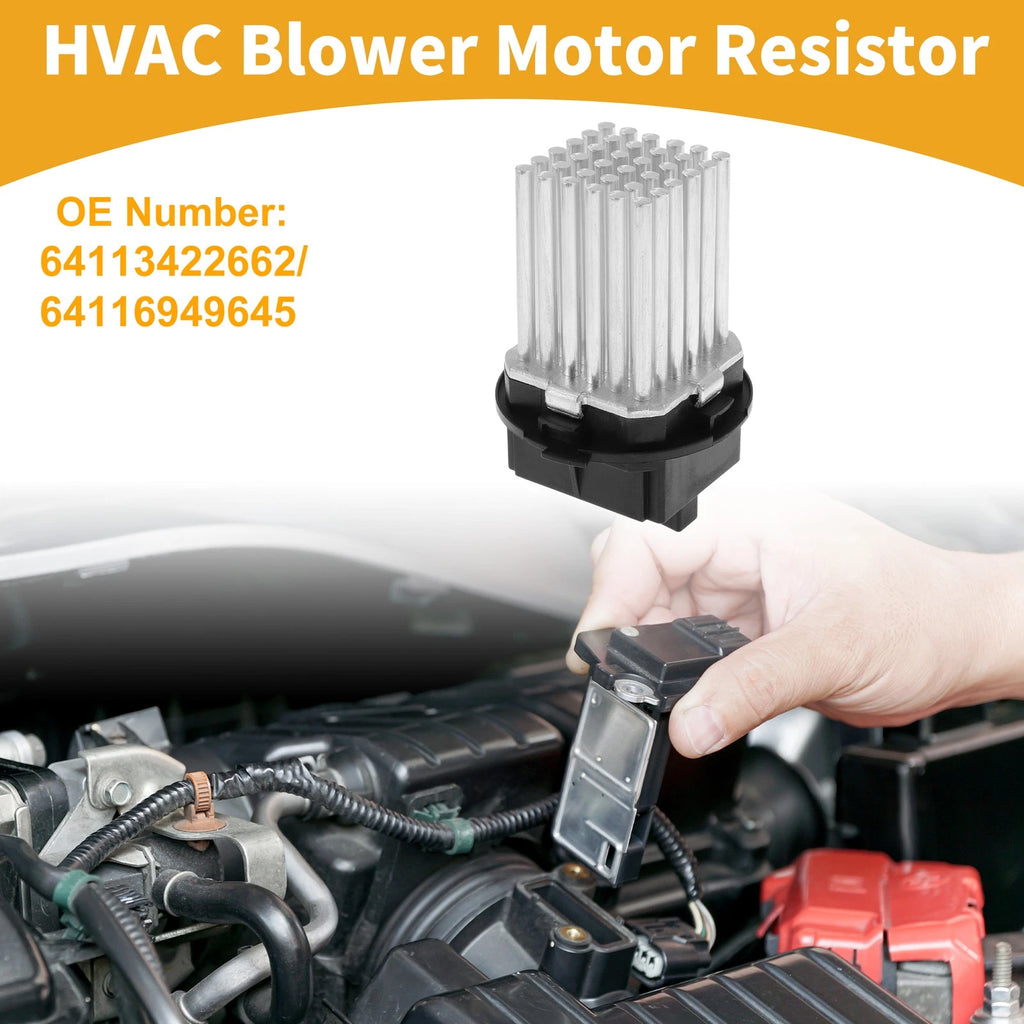 HVAC Blower Motor Resistor OEM Replacement for BMW E70 (2006–2013)