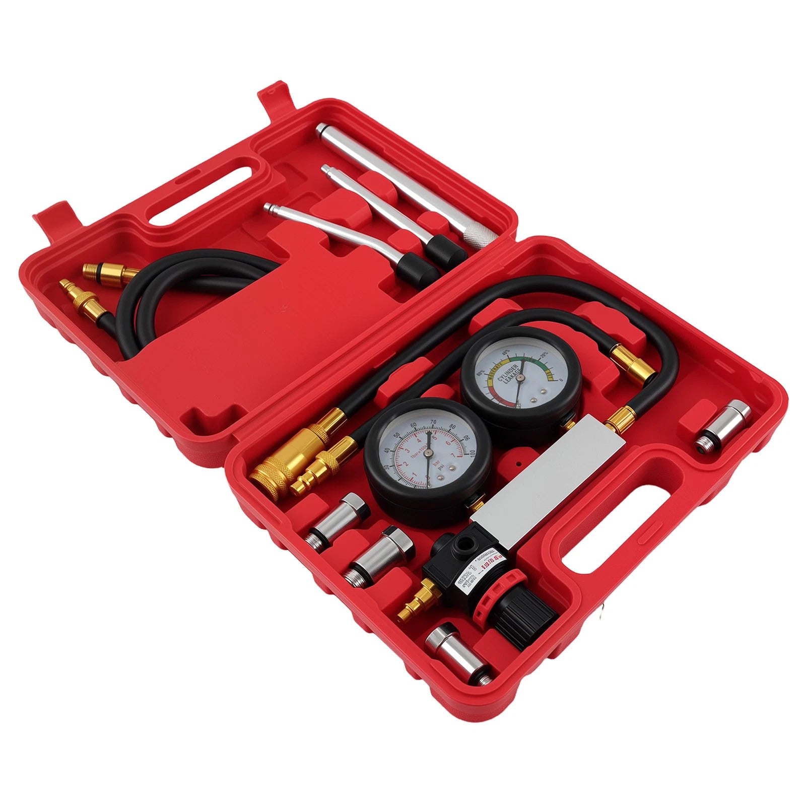 Multi-Function Cylinder Leak Down Tester Kit for Gasoline Engine