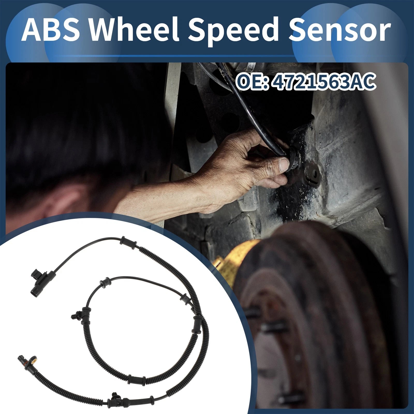 ABS Wheel Speed Sensor Replacement for Chrysler Town & Country (2008–2011)