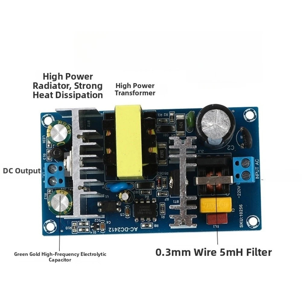 Power Supply Module 70W 24V 3A for Industrial Control (AC 110-245V)