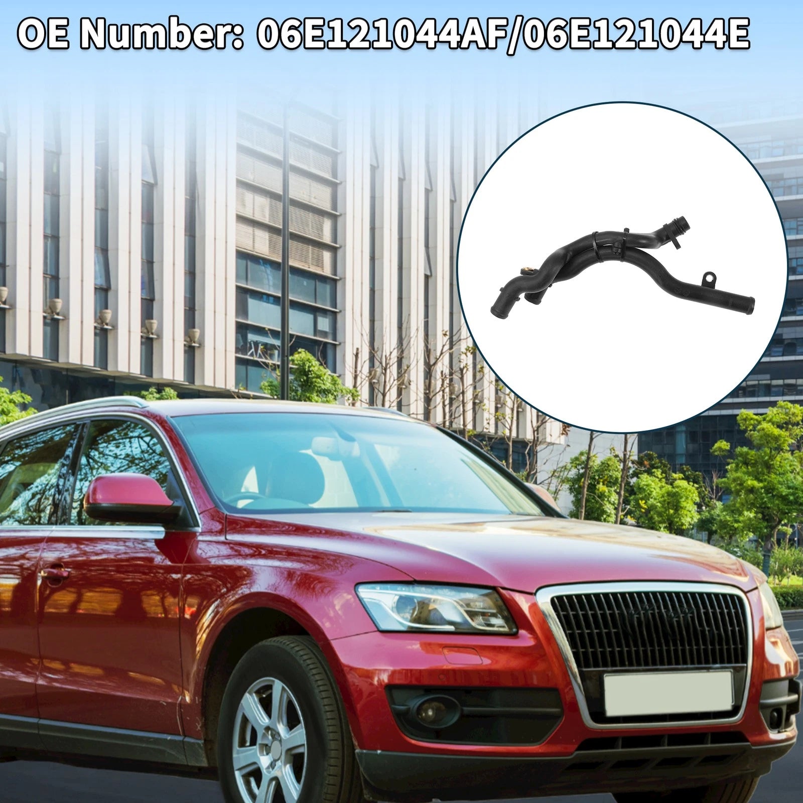 Radiator Hose Coolant Pipe Replacement for Audi Q5 (2009–2012)
