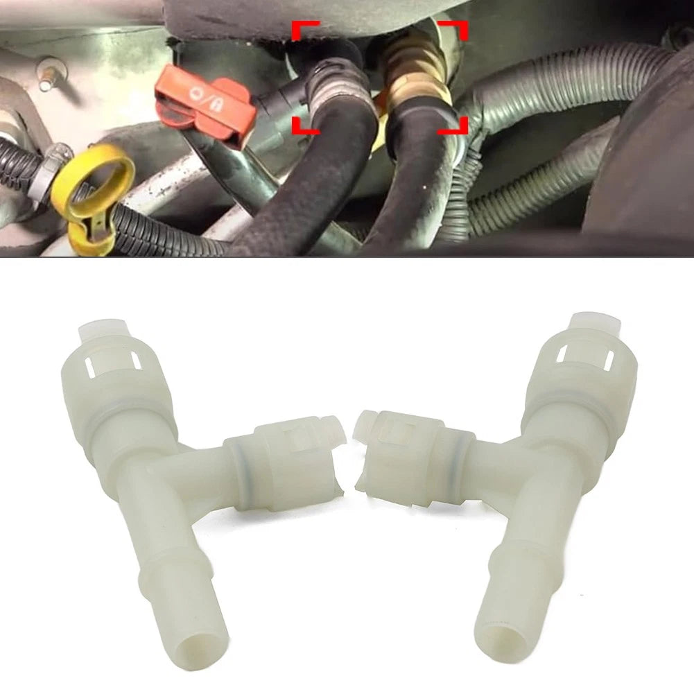 Heater Hose Joint Connector for Cadillac Chevrolet GMC Hummer (Fits Various)