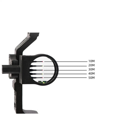 Fivepin Recurve Bow Sight for Improved Accuracy and Stability