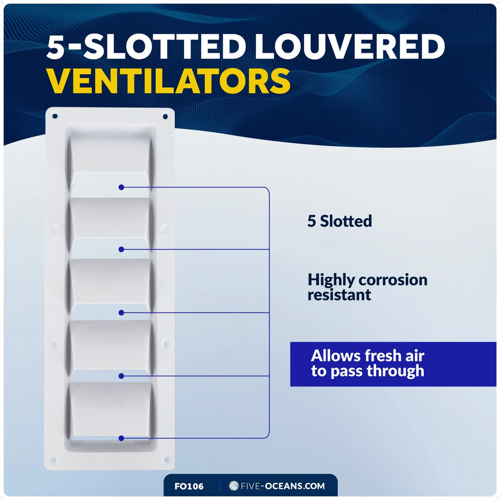 5-Slotted Louvered Ventilators for - FO106