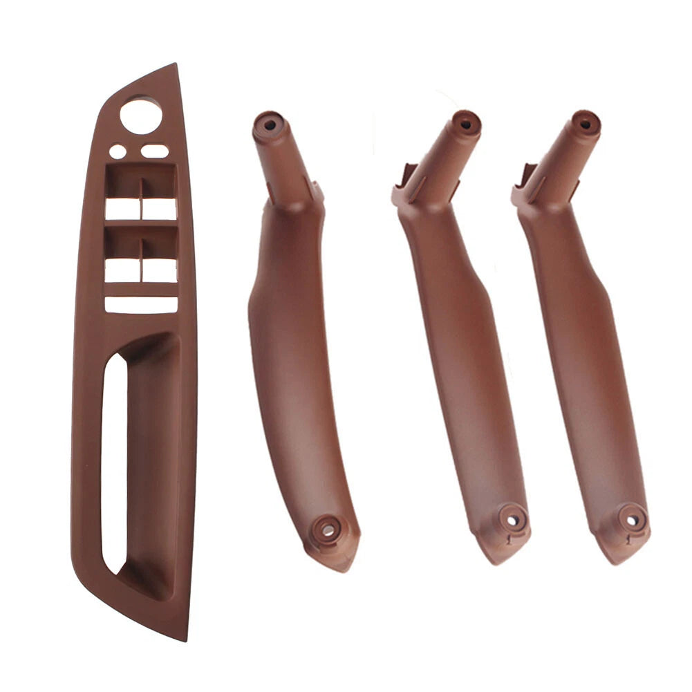 Set of 4 Interior Door Pull Handle Trim Covers for BMW X5 E70 X6 E71 E72