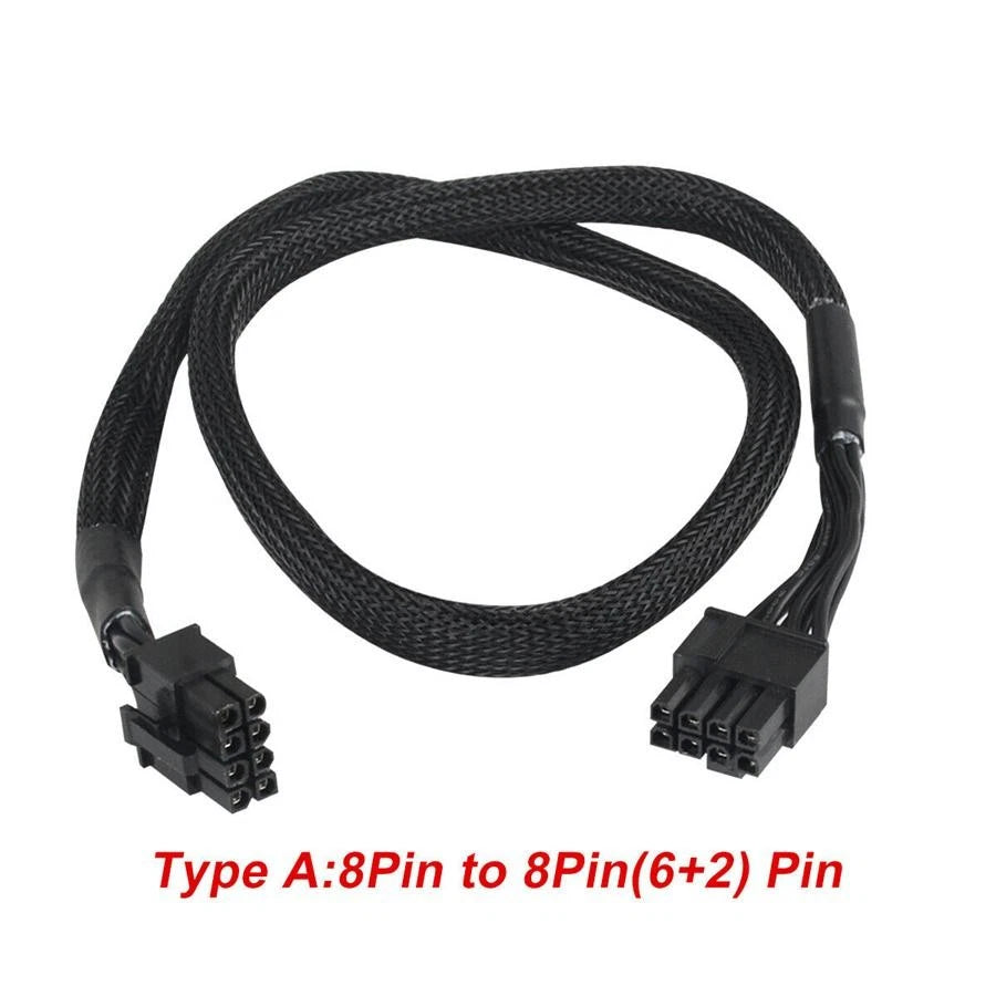 8PIN to 8PIN (6+2) PCIe VGA Power Supply Cable for EVGA G2/G3/B2/B3 Series
