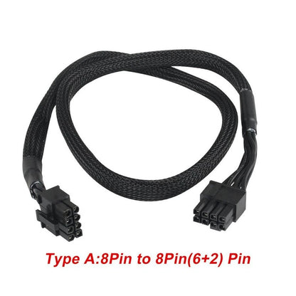 8PIN to 8PIN (6+2) PCIe VGA Power Supply Cable for EVGA G2/G3/B2/B3 Series