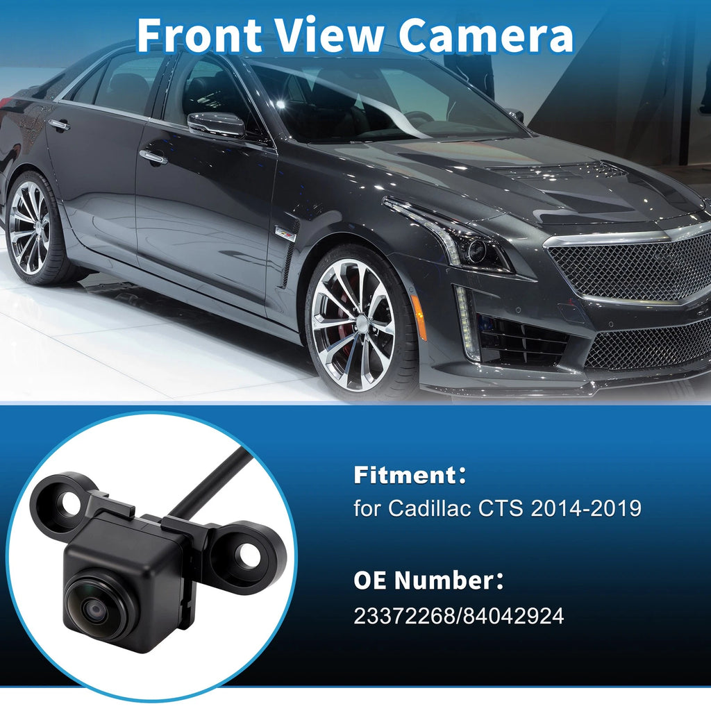 Front View Grille Camera for Cadillac CTS (2014–2019) 23372268