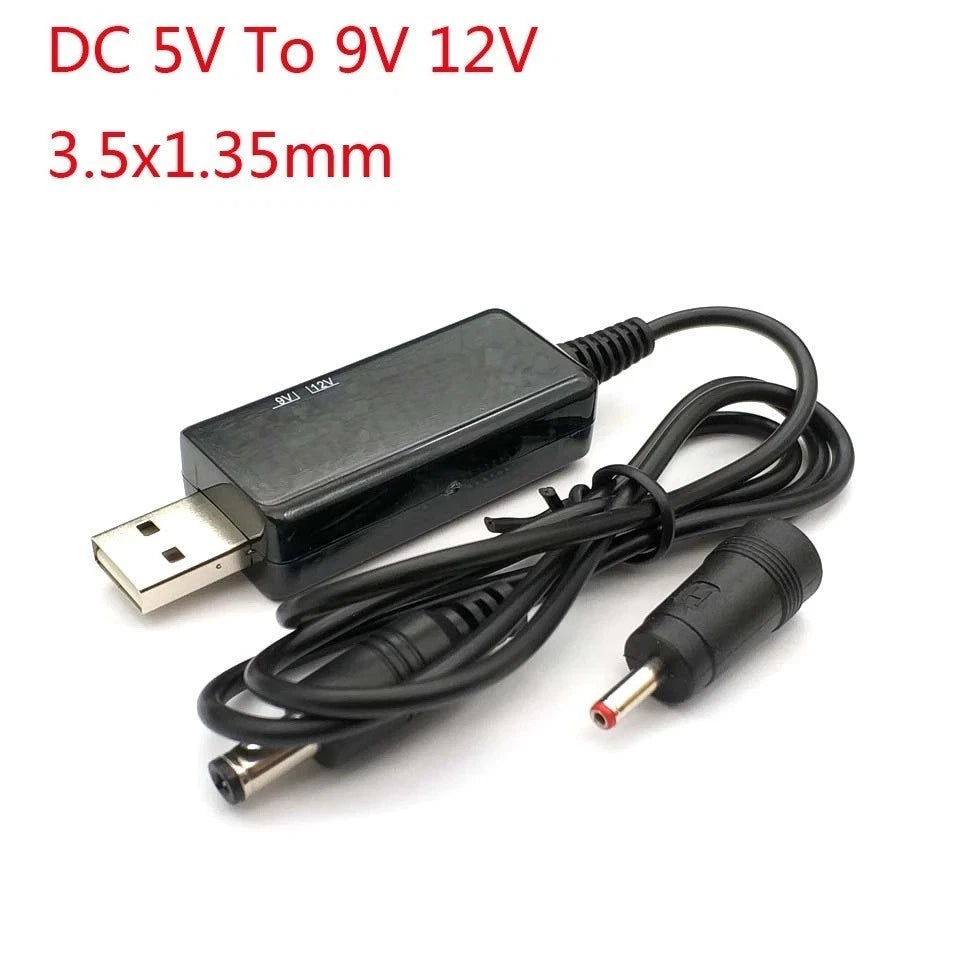 USB 5V to 9V & 12V Step-Up Boost Converter Power Supply with Display