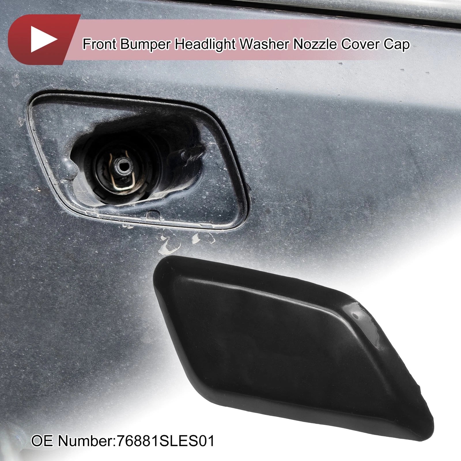 Front Right Washer Nozzle Cover Cap for Honda Odyssey (2009–2014)