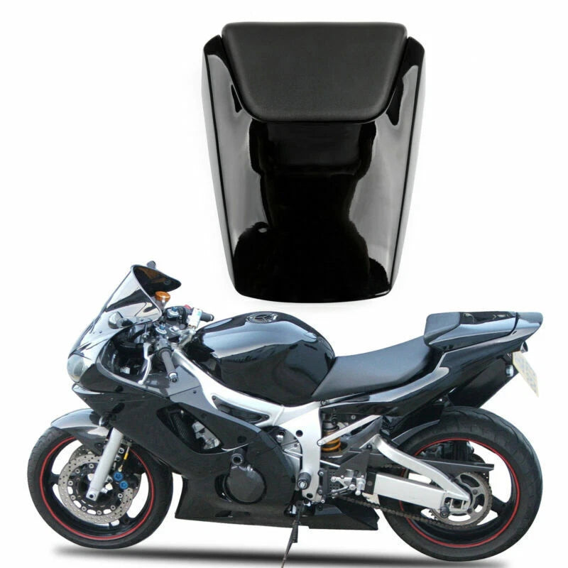 Rear Pillion Seat Cowl Fairing Cover for Yamaha YZF R6 (1998–2002) Black T9