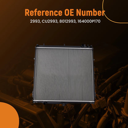 Aluminum Radiator Assembly for Toyota Tundra V6 4.0L (2007–2014)