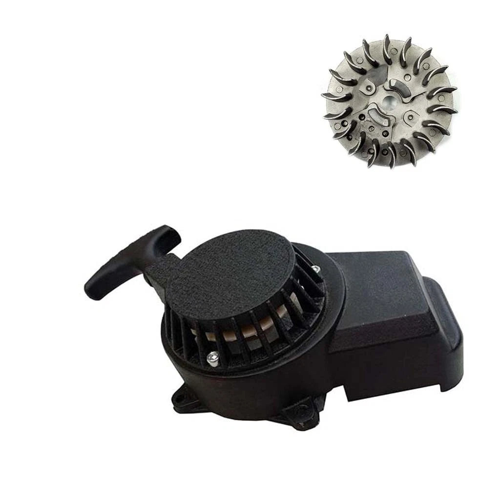 Alloy Easy Pull Start + Flywheel for Mini ATV QUAD Bike (43-49cc)
