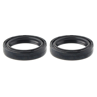 2X Front Fork Damper Shock Absorber Oil Seal for Motorcycle (41X53-8.5/10.5 MM)