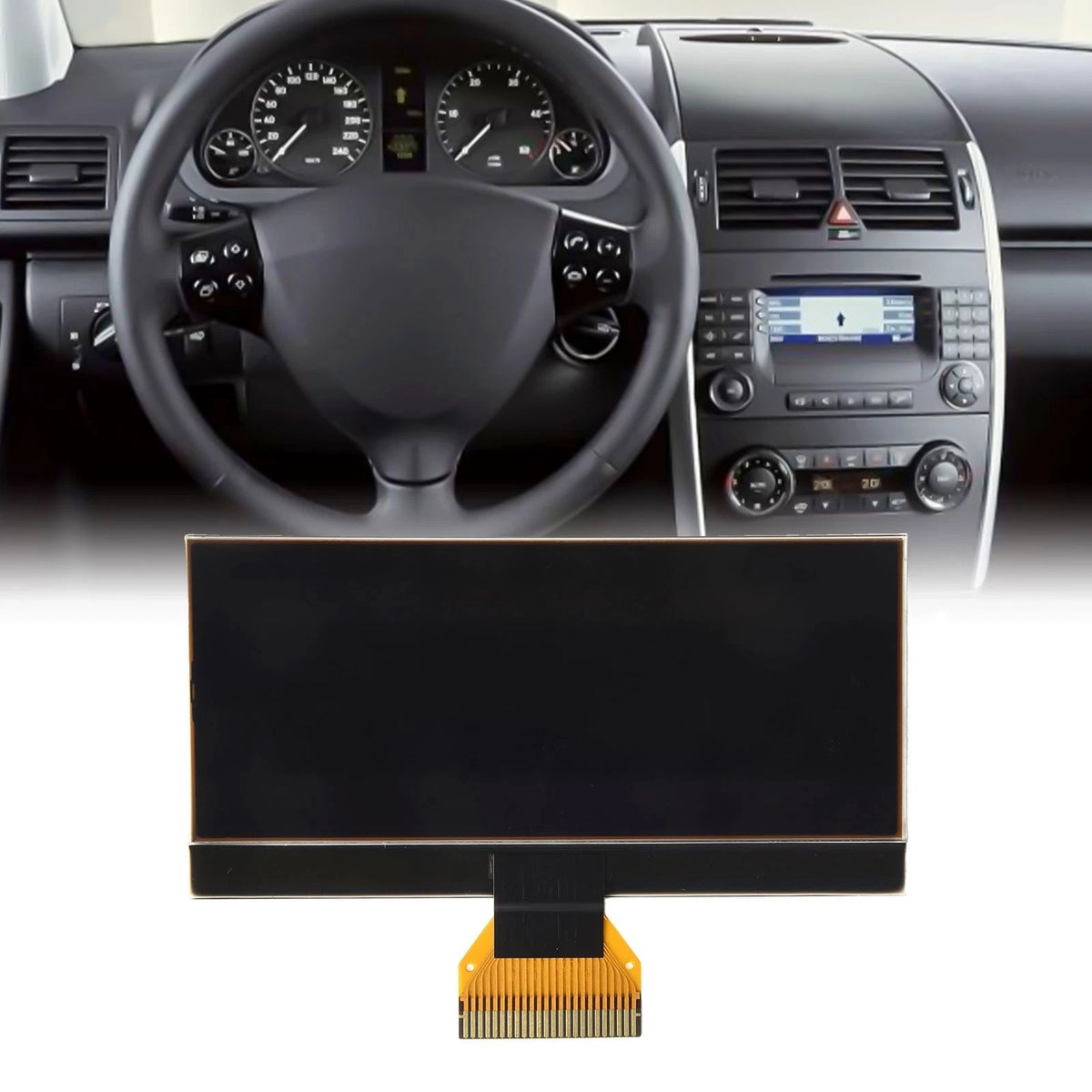 Instrument Cluster LCD Display for Mercedes A Class W169, B Class W245 (2004–2012)